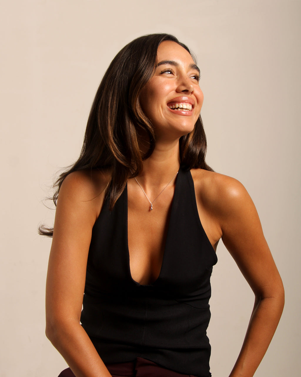 Colgante Gato Plateado VESIICA-4