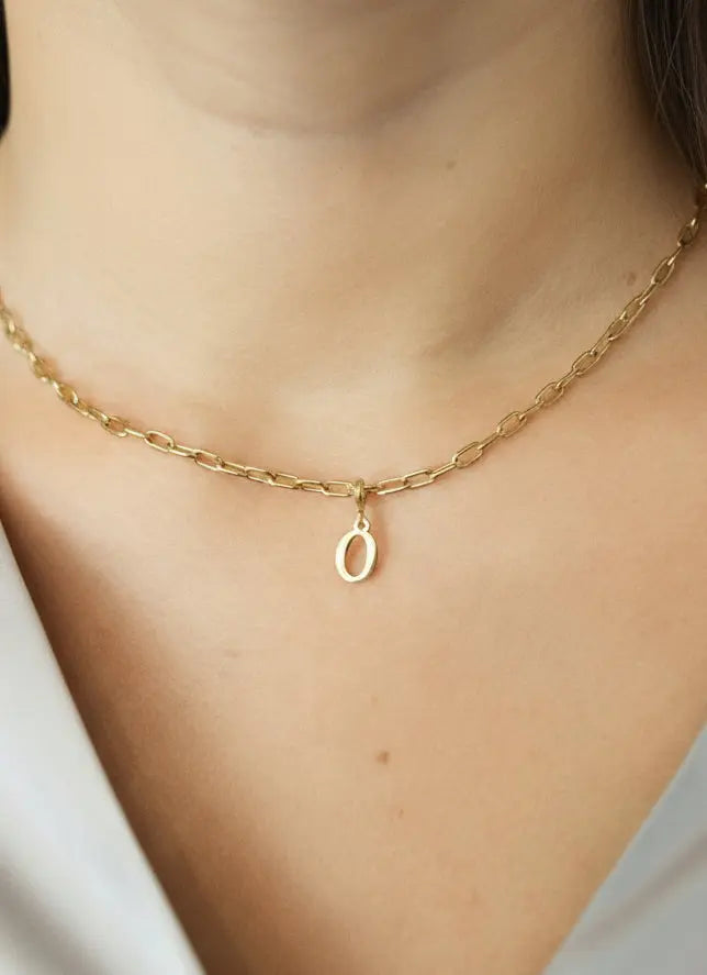 Charm Letter O My Shop