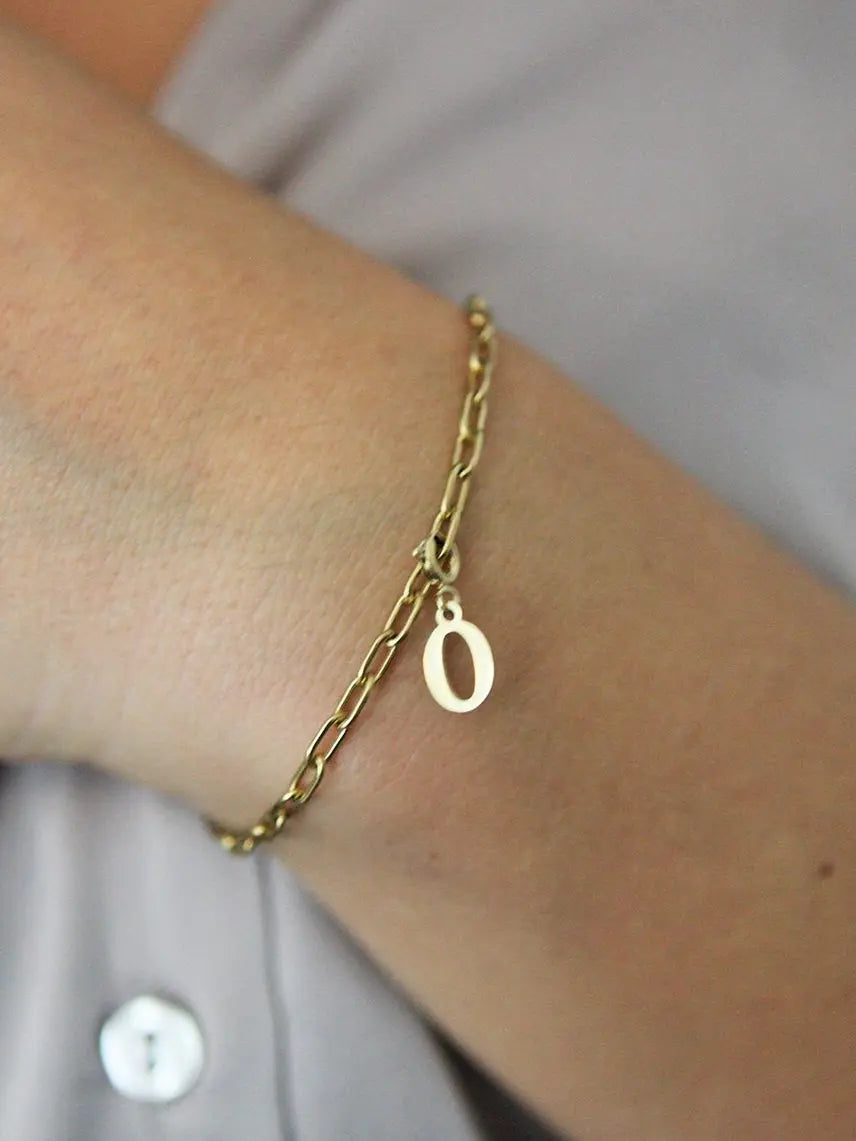 Charm Letter O My Shop